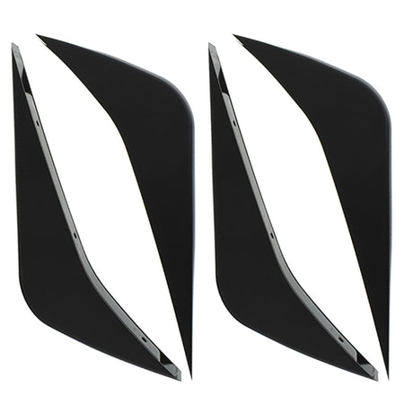 labwork Rear Bumper Lower Air Diffuser Fin For 2014-2019 Chevrolet Corvette C7 Lab Work Auto