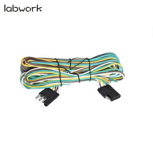 labwork Rear LED Submersible Trailer Truck Boat Marker Tail Light Kit Waterproof Lab Work Auto