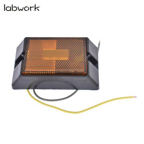 labwork Rear LED Submersible Trailer Truck Boat Marker Tail Light Kit Waterproof Lab Work Auto