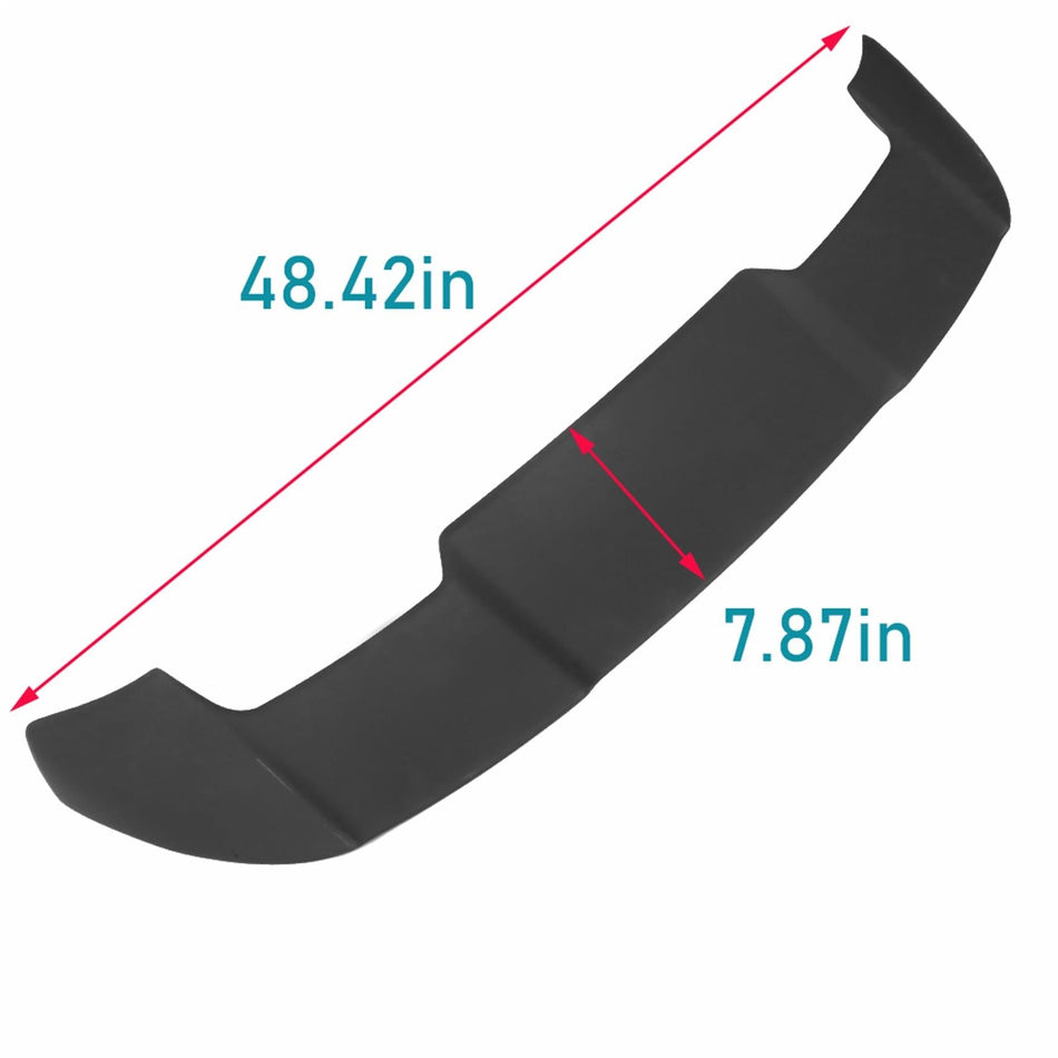 labwork Rear Roof Wing Spoiler Replacement for 2019-2021 Toyota Corolla Hatchback Primer Black Lab Work Auto