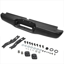 Load image into Gallery viewer, labwork Rear Steel Bumper Assembly Kit Replacement for Toyota Tacoma Truck 1995-2004 Black TO1102214 95-04 2283598201 Lab Work Auto