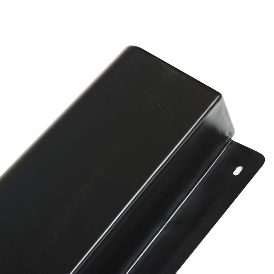 labwork Rear Steel Bumper Roll Pan Replacement for Chevy S10 GMC S15 Sonoma Pickup 1982-1993 Black Lab Work Auto