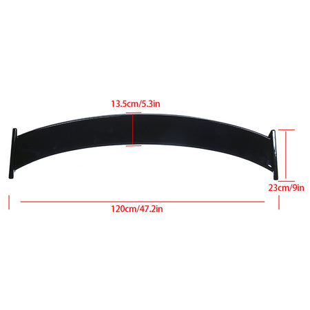 labwork Rear Trunk Boot Lip Wing Spoiler Replacement for 2014-2018 Toyota Corolla ABS Plastic Lab Work Auto