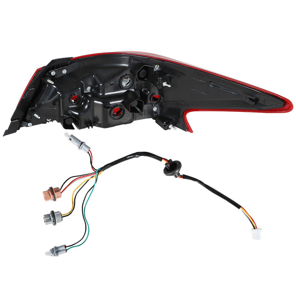 labwork Replacement for 2016 2017 2018 Altima Sedan Outer Tail Light Assembly 265509HS0A Driver Left Side Tail Lamp Brake Lamp