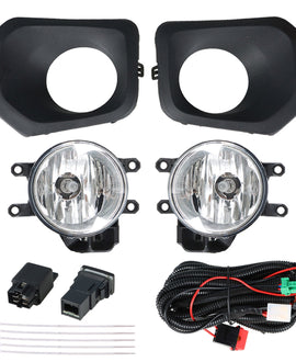 Fog Lights Lamps w/Wiring For 2016-2021 Toyota Tacoma Driver+Passenger Side