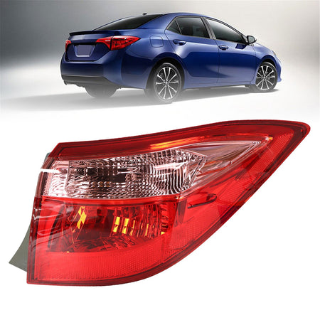 labwork Right Passenger Side RH Tail Light Assembly Replacement for 2017-2019 Toyota Corolla CE/L/LE/LE ECO Models TO2805130 8155002B00 Lab Work Auto