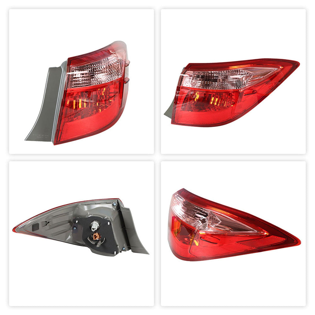 labwork Right Passenger Side RH Tail Light Assembly Replacement for 2017-2019 Toyota Corolla CE/L/LE/LE ECO Models TO2805130 8155002B00 Lab Work Auto