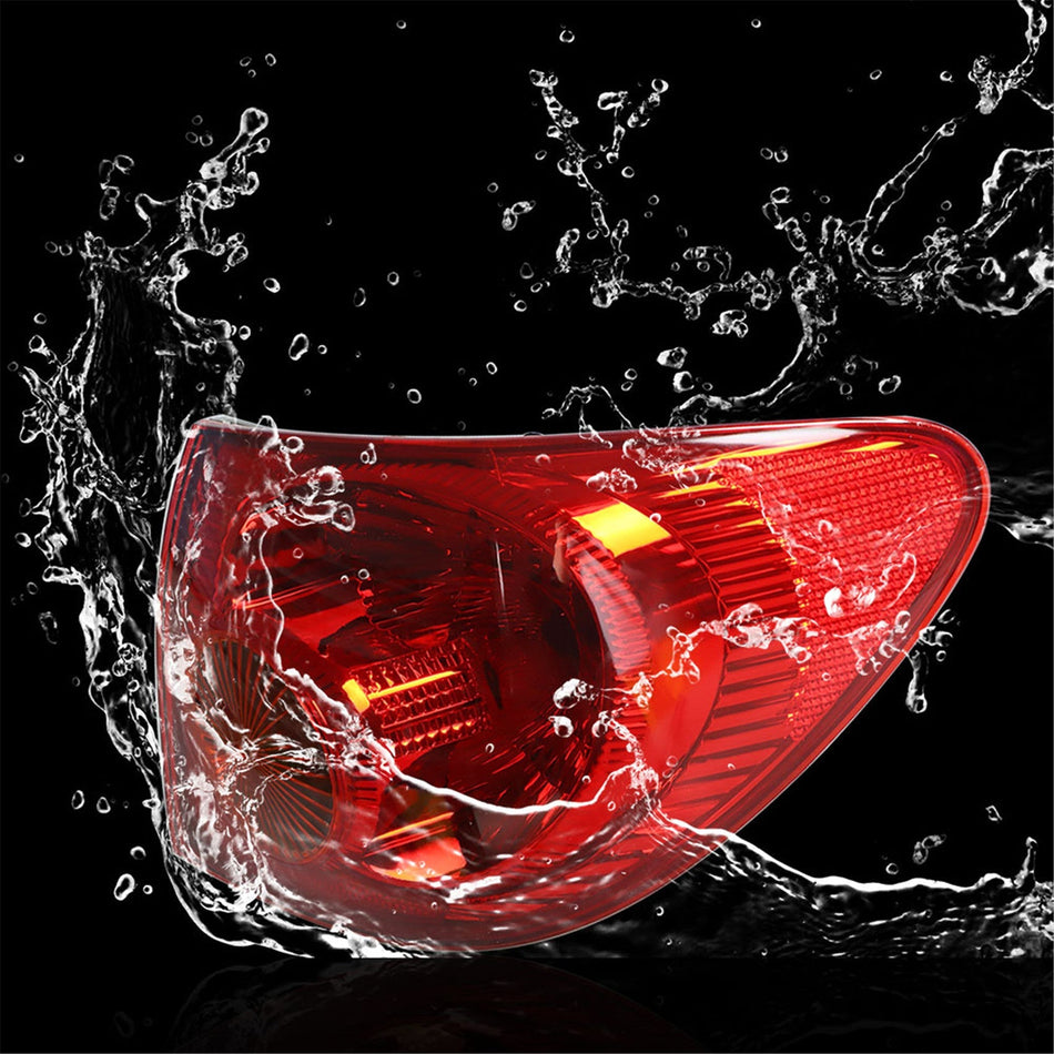 labwork Right Passenger Side RH Tail Light Lamp Assembly Red Lens and Housing Replacement for 2005-2008 Toyota Corolla Outer Rear 8155002290 TO2801154 Lab Work Auto