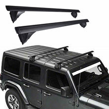 Load image into Gallery viewer, labwork Roof Rack Cross Bar Luggage Carrier For 2007-2019 Jeep Wrangler JK JL Lab Work Auto