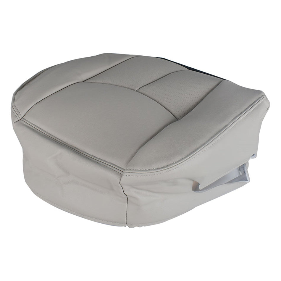 labwork Seat Cover Driver Bottom For 2003-06 Cadillac Escalade Tan Leatherette Lab Work Auto