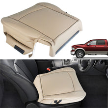 Load image into Gallery viewer, labwork Seat Cover Driver Bottom For 2009-2012 Dodge Ram 1500 2500 Laramie Tan Lab Work Auto
