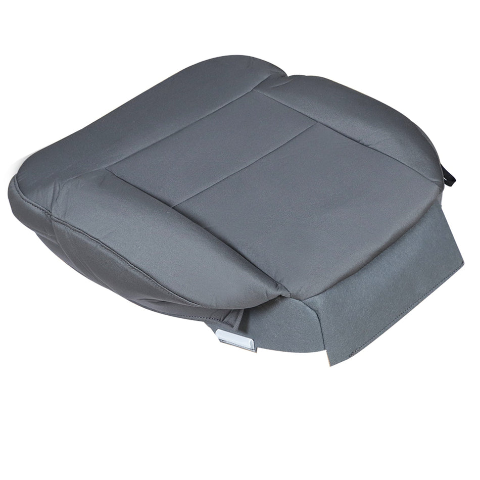 labwork Seat Cover For 2004-08 Ford F150 XL XLT Driver Side Bottom Gray Cloth Lab Work Auto