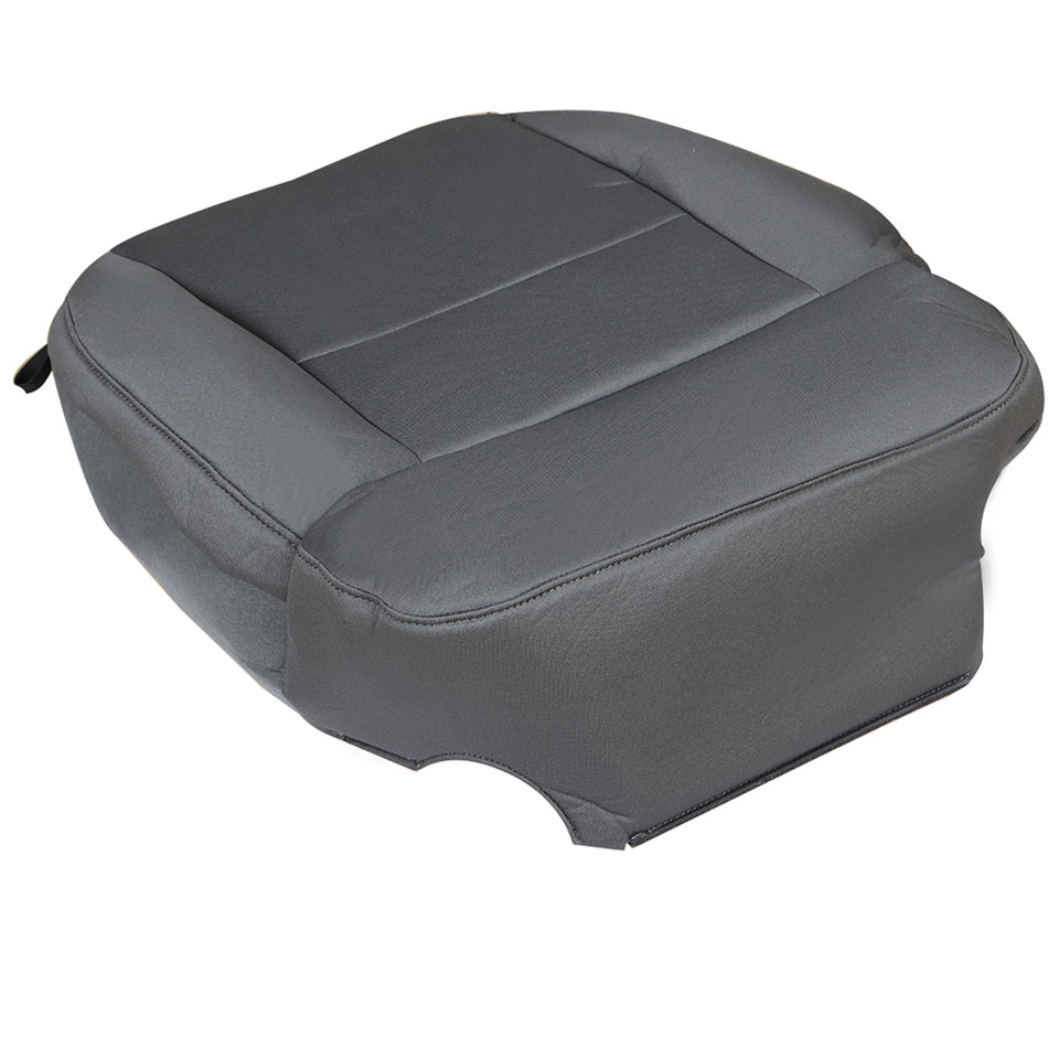 labwork Seat Cover For 2004-08 Ford F150 XL XLT Driver Side Bottom Gray Cloth Lab Work Auto