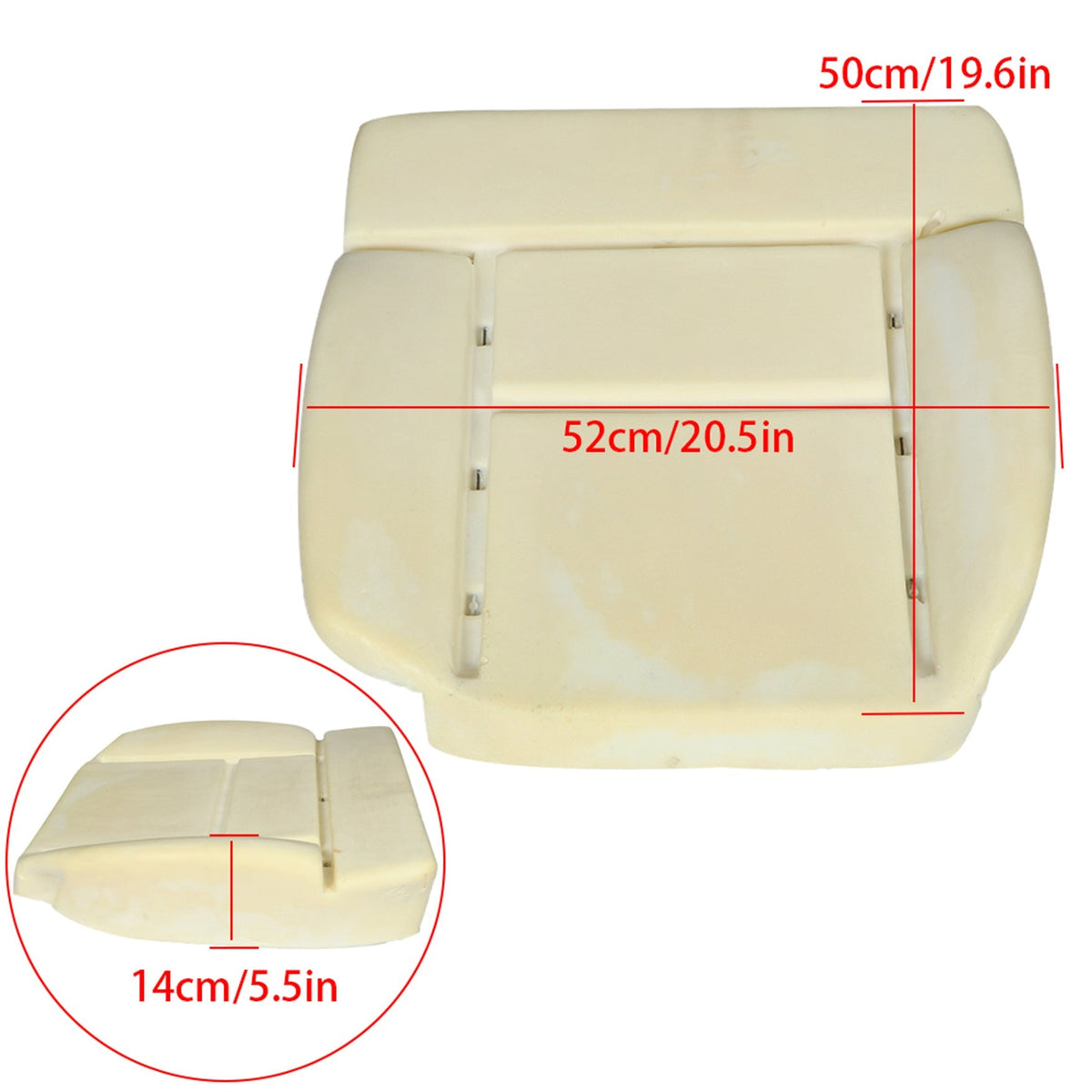labwork Seat Foam Cushion Front Driver Side Bottom For 2004-2008 Ford F150 F-150 Lab Work Auto
