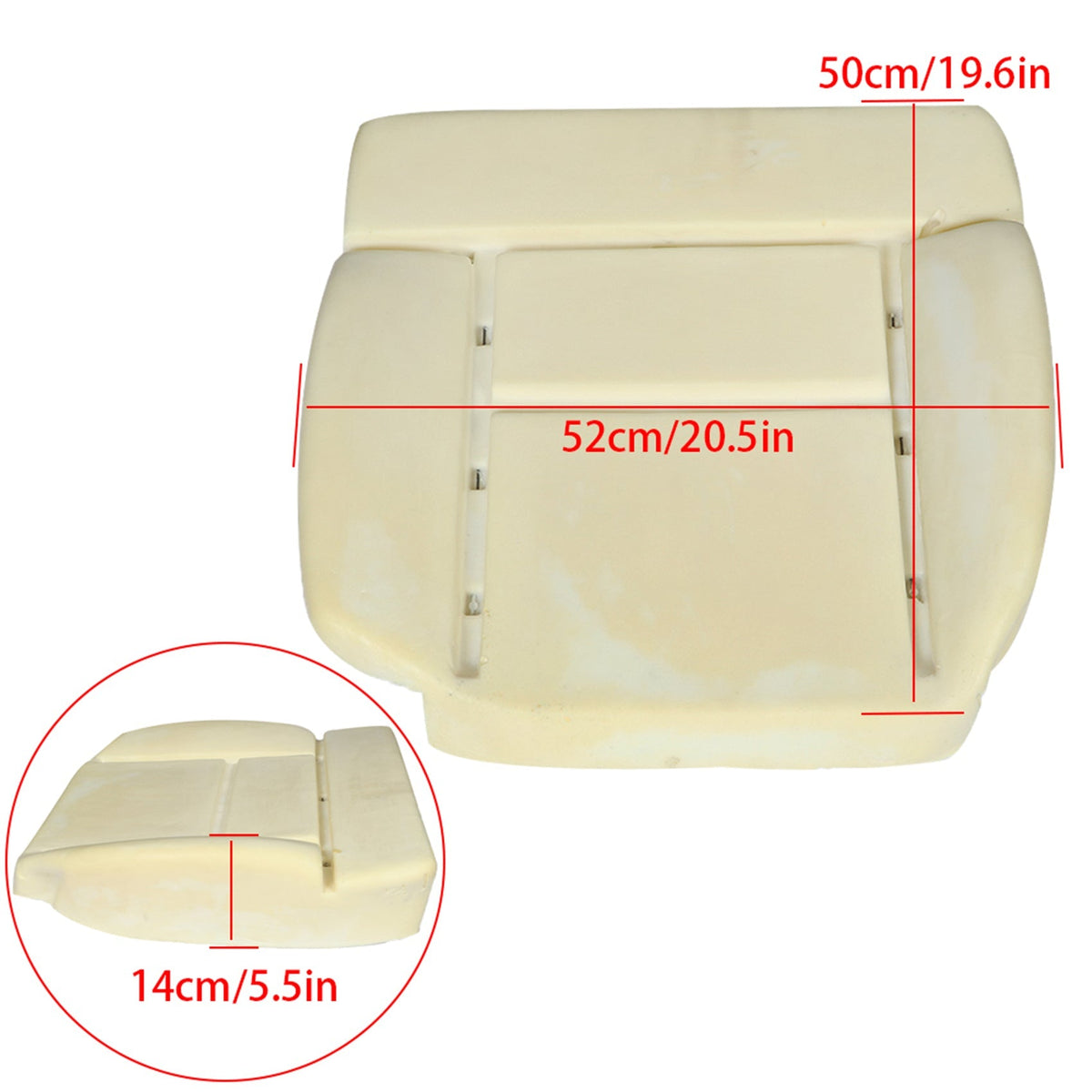 labwork Seat Foam Cushion Front Driver Side Bottom For 2004-2008 Ford F150 F-150 Lab Work Auto