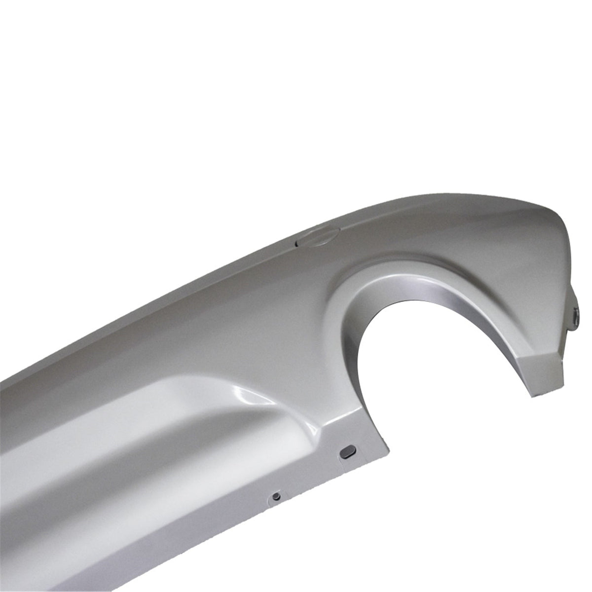 labwork Silver Rear Lower Bumper Cover Fit for Ford Escape 2013 2014 2015 2016 2017 Titanium SEL CJ5Z17K83BA Lab Work Auto
