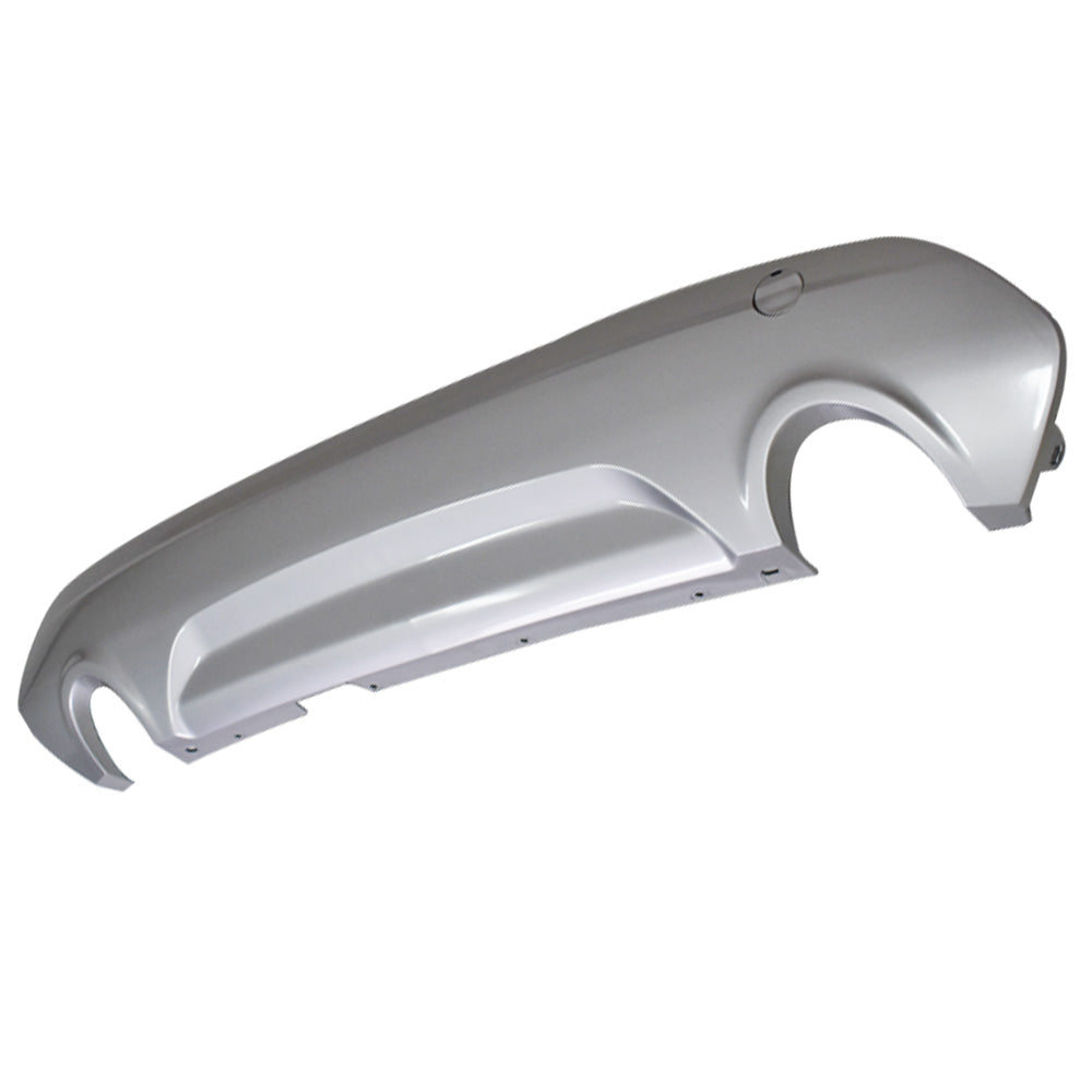 labwork Silver Rear Lower Bumper Cover Fit for Ford Escape 2013 2014 2015 2016 2017 Titanium SEL CJ5Z17K83BA Lab Work Auto