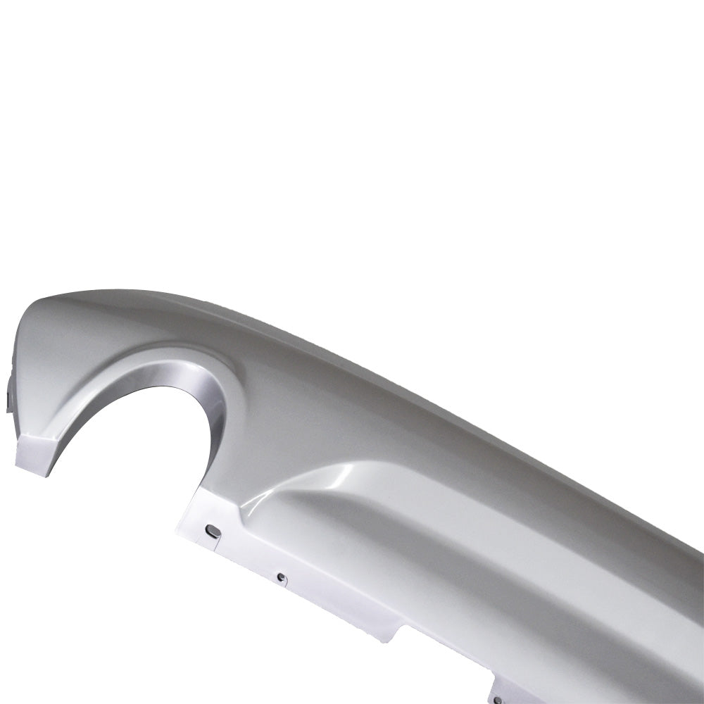 labwork Silver Rear Lower Bumper Cover Fit for Ford Escape 2013 2014 2015 2016 2017 Titanium SEL CJ5Z17K83BA Lab Work Auto