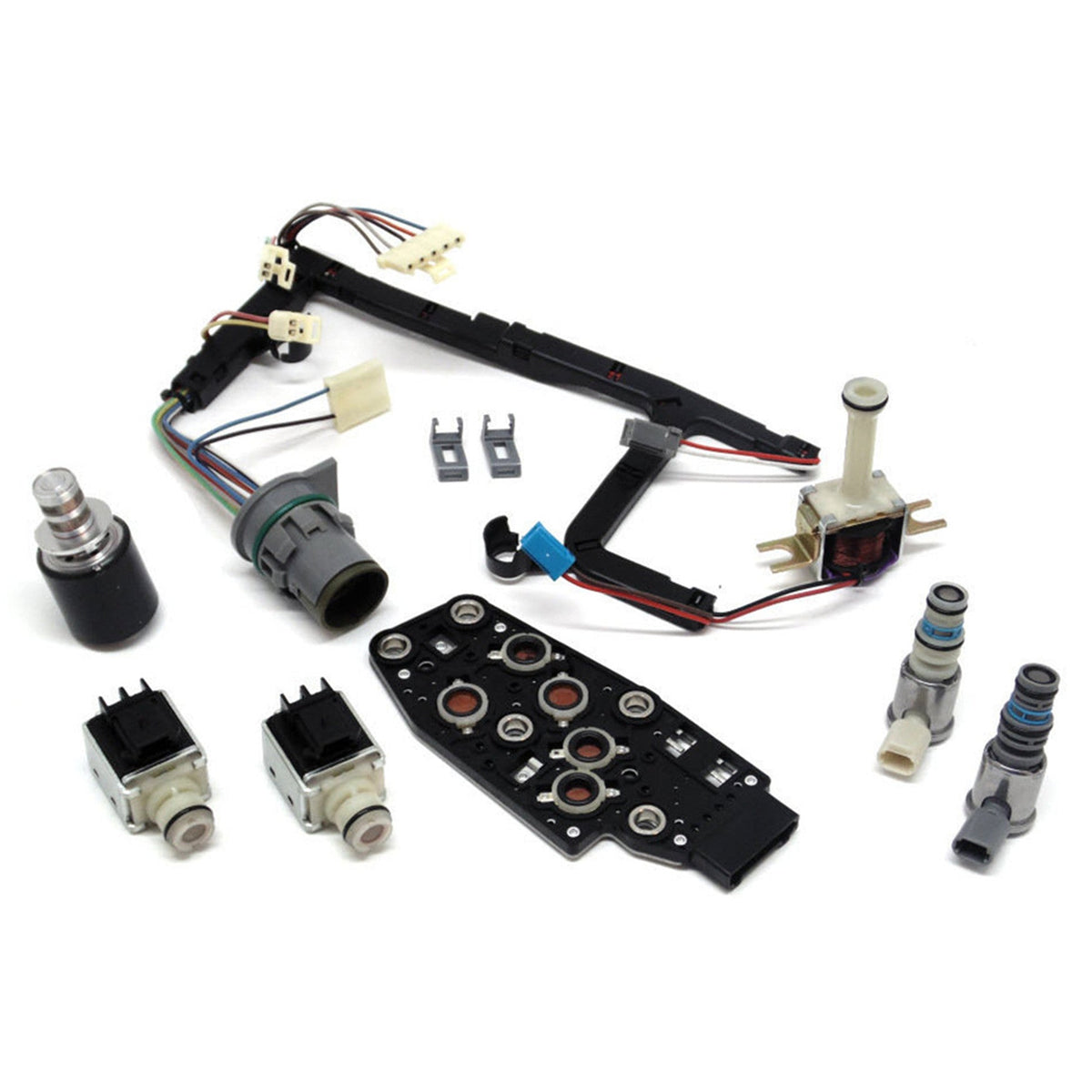 labwork Solenoid Master Kit with Harness Replacement for GM Products with the 4L60E Model Automatic Transmission 1993-2002 Lab Work Auto