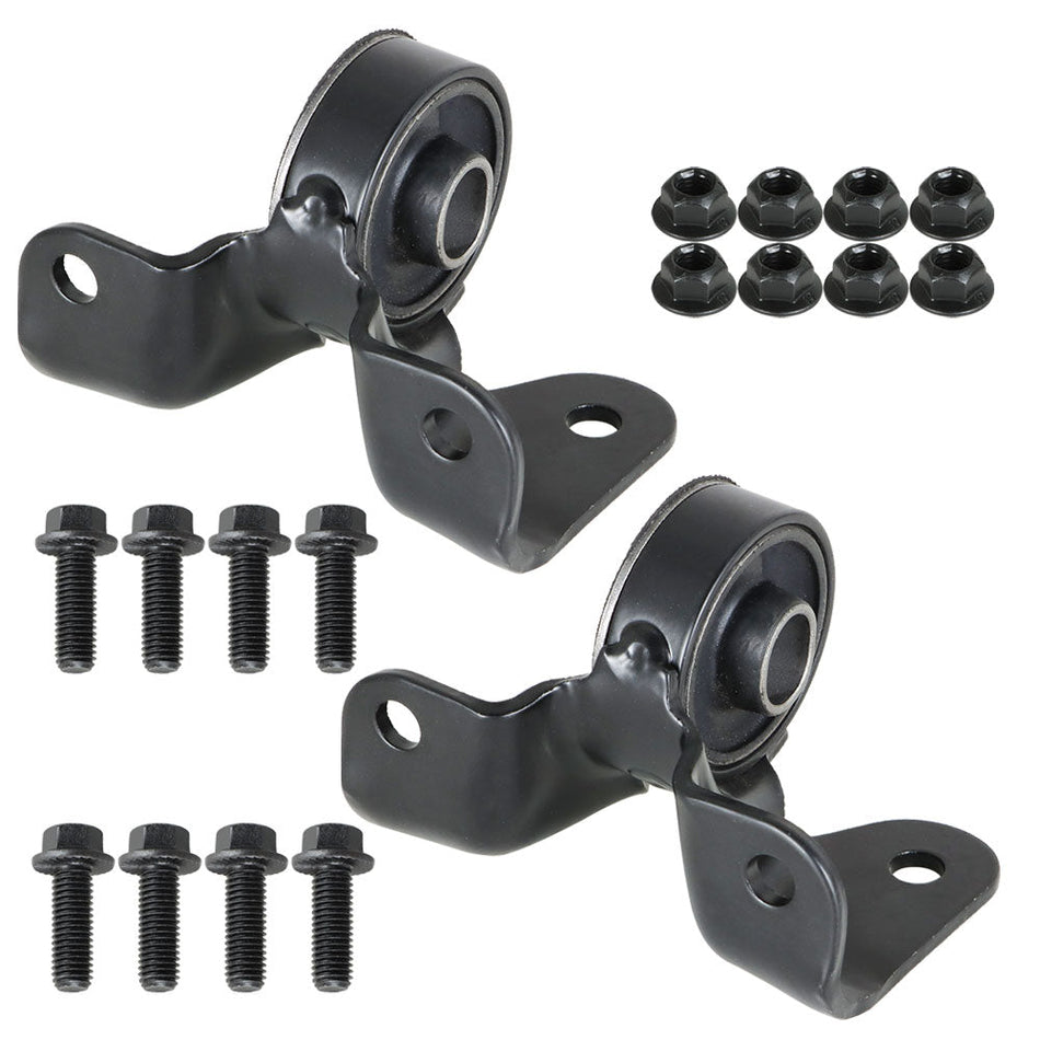 labwork Steel Torsion Bar Crossmember Mount Front For 1999-2007 Chevy Silverado GMC 2Pcs Lab Work Auto