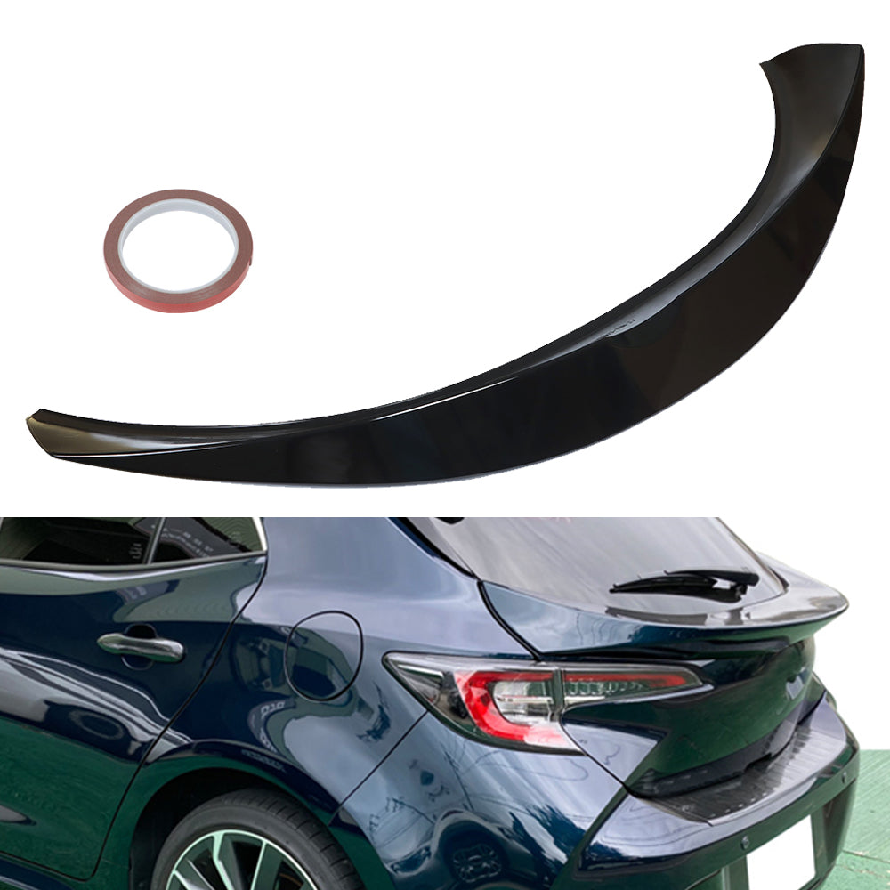 labwork Suit For Toyota Corolla 2019-2022 Hatchback Black Tailgate Middle Spoiler Style Lab Work Auto