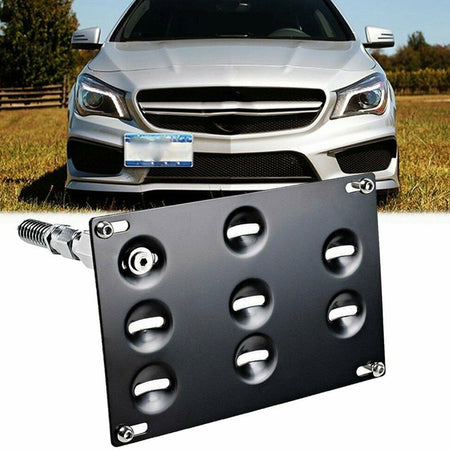 labwork Tow Hook License Plate Bracket For 2010-2020 Mercedes-Benz GLC GLA C E Lab Work Auto
