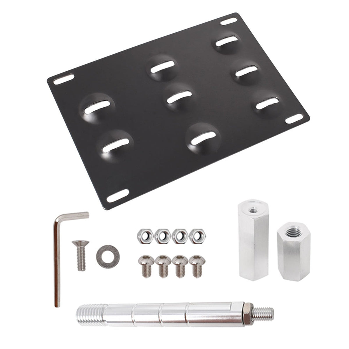 labwork Tow Hook License Plate Bracket For 2010-2020 Mercedes-Benz GLC GLA C E Lab Work Auto