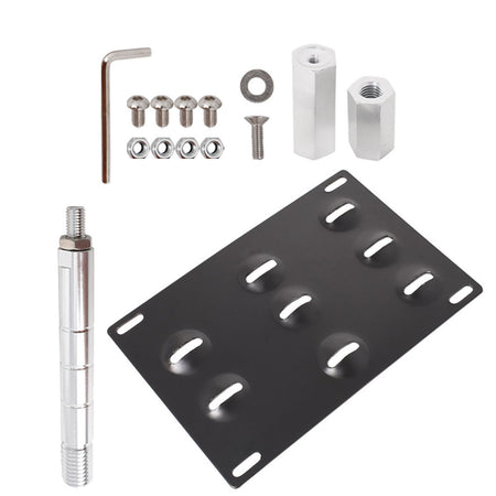 labwork Tow Hook License Plate Bracket For 2010-2020 Mercedes-Benz GLC GLA C E Lab Work Auto