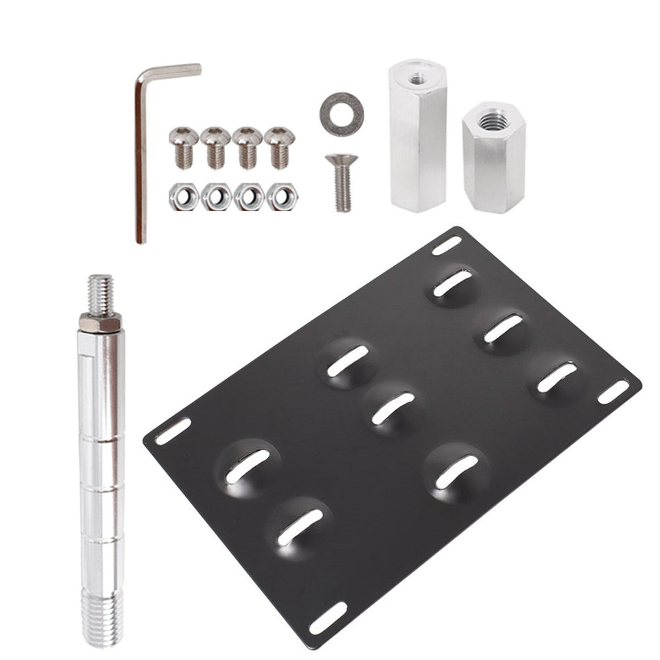 labwork Tow Hook License Plate Bracket For 2010-2020 Mercedes-Benz GLC GLA C E Lab Work Auto