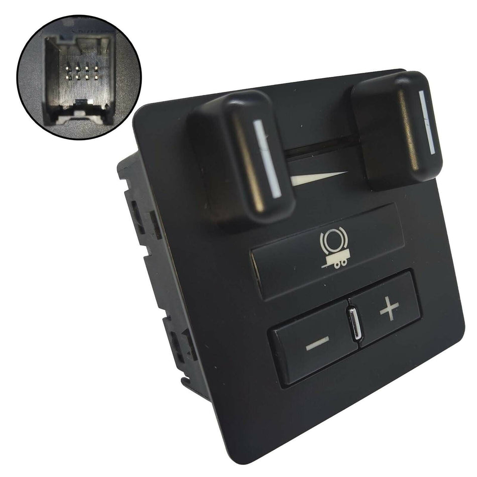 labwork Trailer Brake Control Switch For 2007-14 Silverado Sierra Suburban Tahoe Lab Work Auto