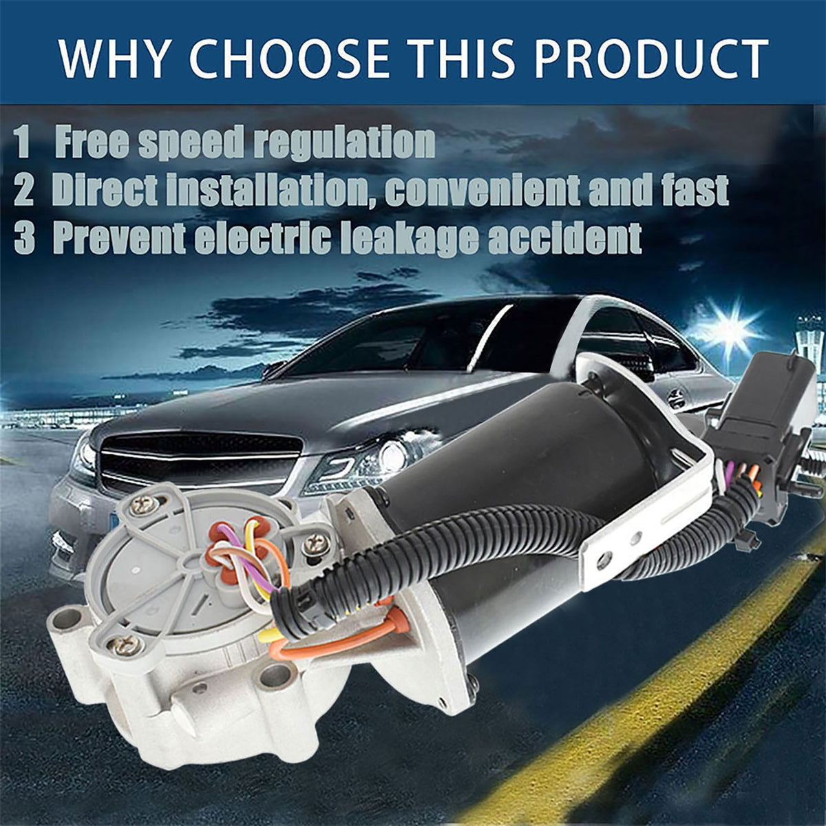 labwork Transfer Case Shift Motor AL3Z7G360A For 2008-10 Expedition 8L1Z7G360AB Lab Work Auto