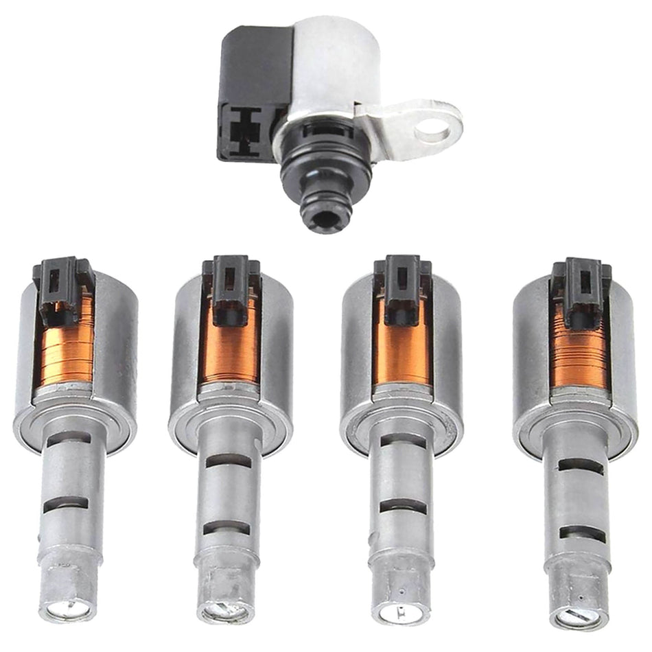 labwork Transmission Solenoids Kit JF015E RE0F11A Replacement for Nissan Sentra Tiida Versa Suzuki Swift 2012-2015 Lab Work Auto