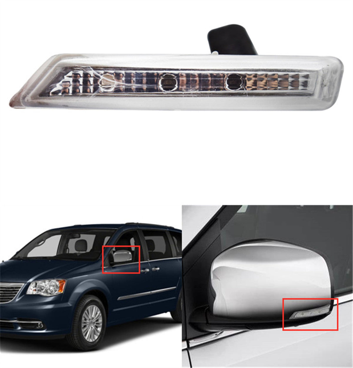 labwork Turn Signal Light Left 924-296 For Town & Country 2015-08 Grand Cara Lab Work Auto