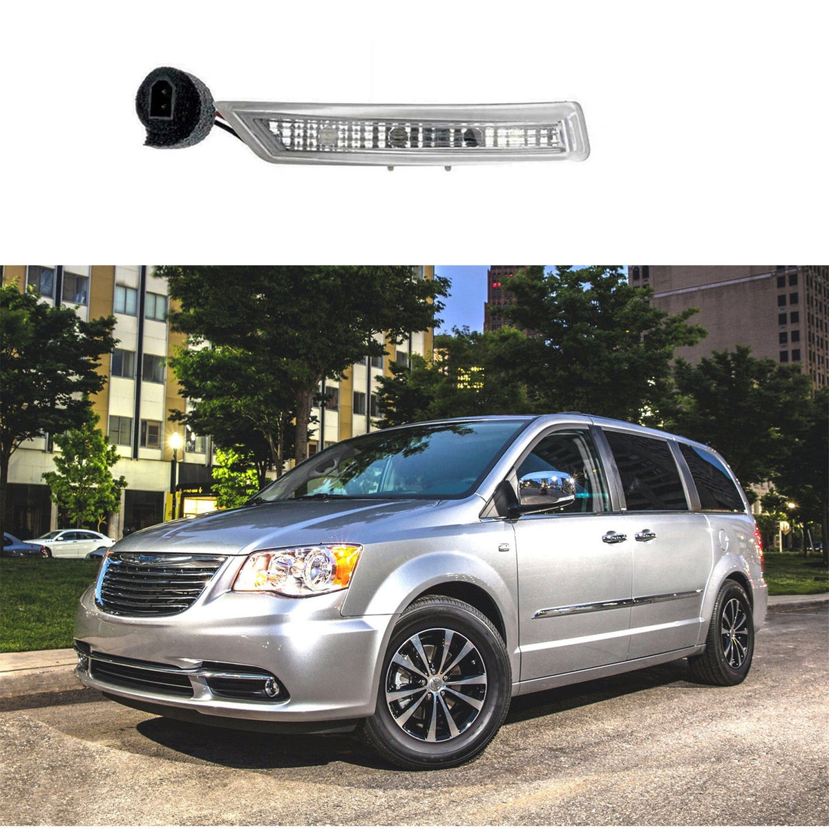 labwork Turn Signal Light Left 924-296 For Town & Country 2015-08 Grand Cara Lab Work Auto