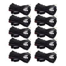 Load image into Gallery viewer, labwork Universal Wiring Harness Kit Loom For Led Work Light Bar 9ft 10PCS - Lab Work Auto