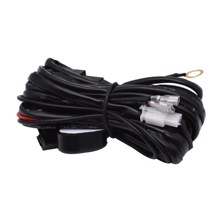 labwork Universal Wiring Harness Kit Loom For Led Work Light Bar 9ft 10PCS - Lab Work Auto