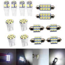 Load image into Gallery viewer, labwork White LED Light Interior Package for T10 31mm 42mm Map Dome License Plate 14pcs Lab Work Auto