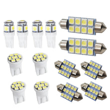 Load image into Gallery viewer, labwork White LED Light Interior Package for T10 31mm 42mm Map Dome License Plate 14pcs Lab Work Auto
