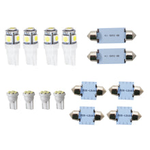 Load image into Gallery viewer, labwork White LED Light Interior Package for T10 31mm 42mm Map Dome License Plate 14pcs Lab Work Auto