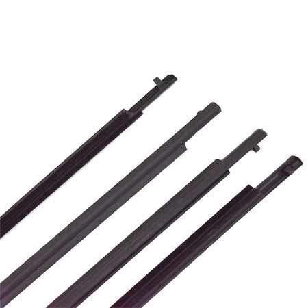 labwork Window Moulding Trim Seal Belt Weatherstrip 4pcs Replacement for 2011 2012 Toyota Corolla Lab Work Auto