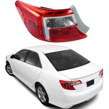 Load image into Gallery viewer, labwork for 2012 13 14 TOYOTA CAMRY Left Driver Side Red Outer Brake Tail Light Lab Work Auto